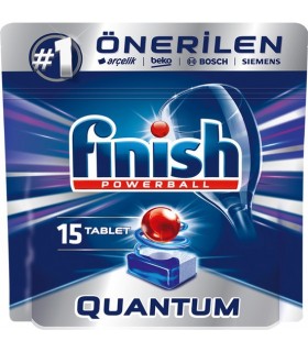 Finish قرص ماشین ظرفشویی کوآنتوم 15 عددی فینیش