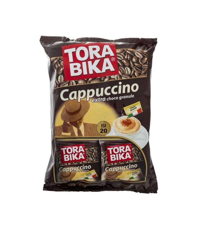Torabika کاپوچینو 20 عددی همراه با پودر شکلات ترابیکا