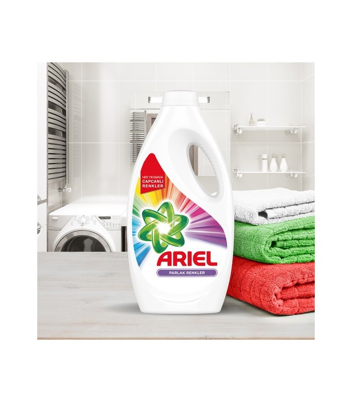 Ariel ژل ماشین لباسشویی 2.145 لیتری مخصوص لباس رنگی آریل