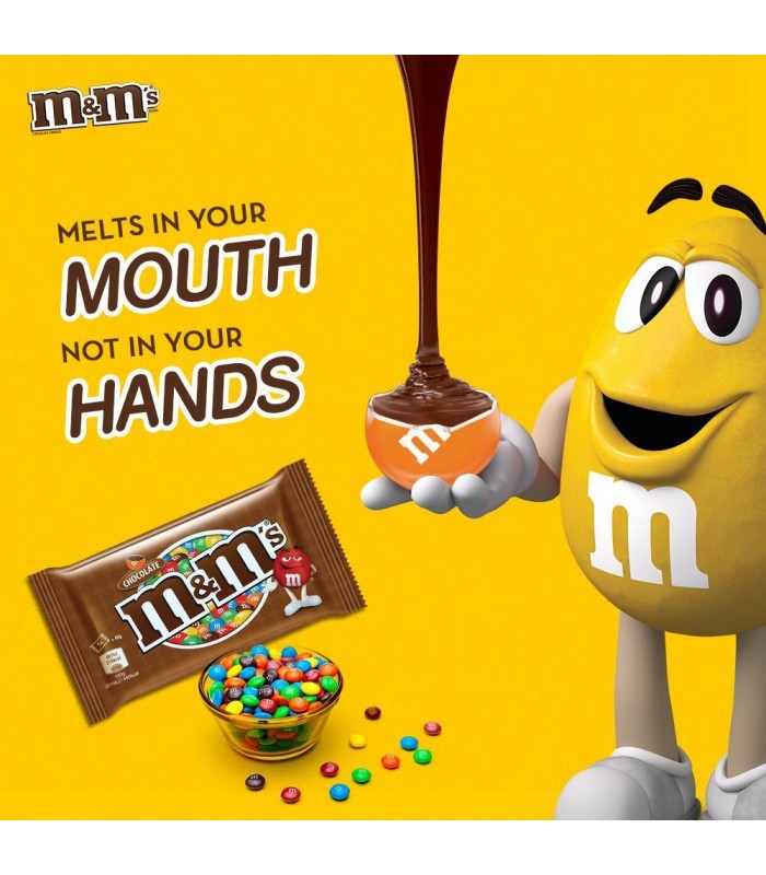 M&M's دراژه شکلات و بادام زمینی 45 گرمی ام اند امز