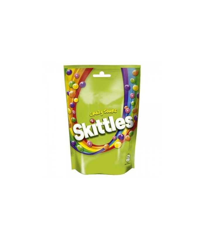 Skittles دراژه شکلاتی میوه های ترش 196 گرم اسکیتلز