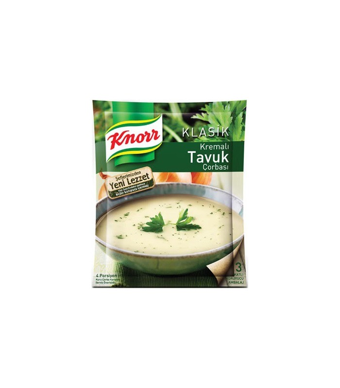 Knorr سوپ آماده مرغ خامه ای کنور