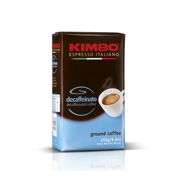 Kimbo پودر قهوه اسپرسو دی کافئین 250 گرمی کیمبو
