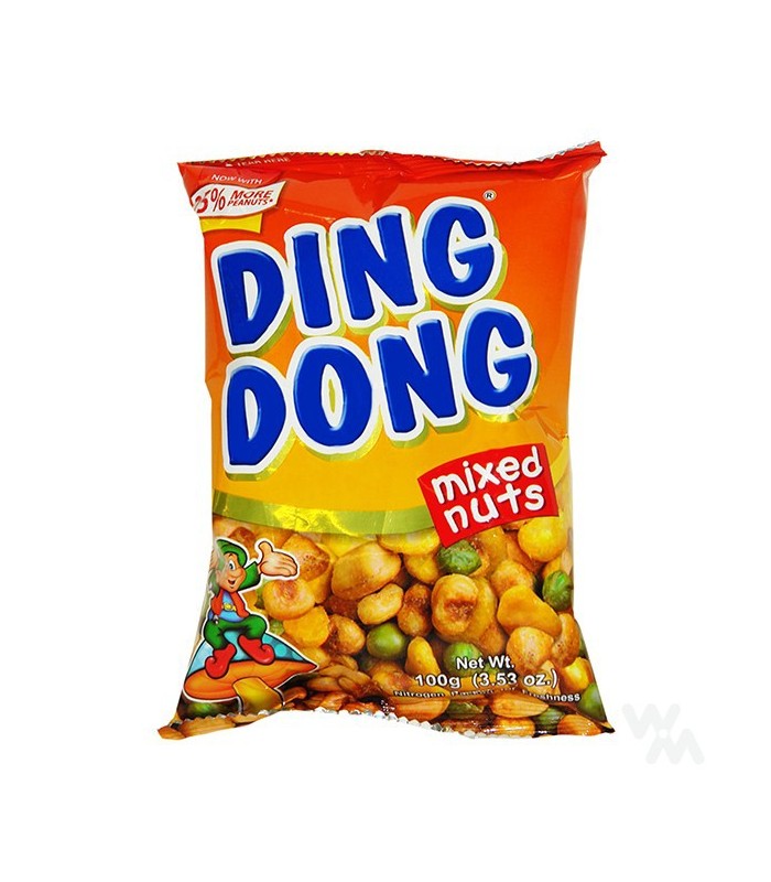 Ding Dong آجیل هندی مخلوط 100 گرمی دینگ دانگ