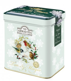 Ahmad Tea چای جعبه فلزی موزیکال 80 گرمی احمد تی