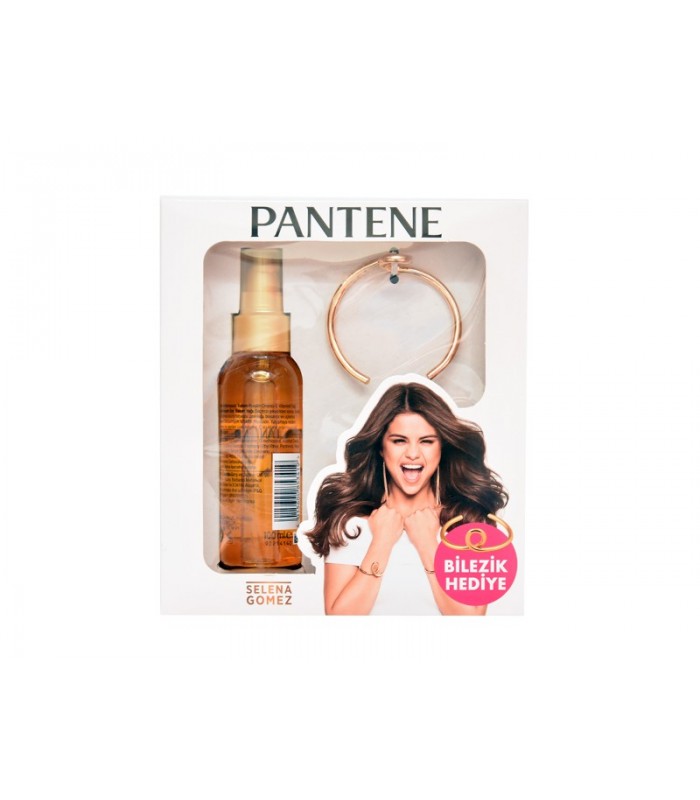 Pantene پک سرم مو کراتین 100 میلی و دستبند استیل پنتن