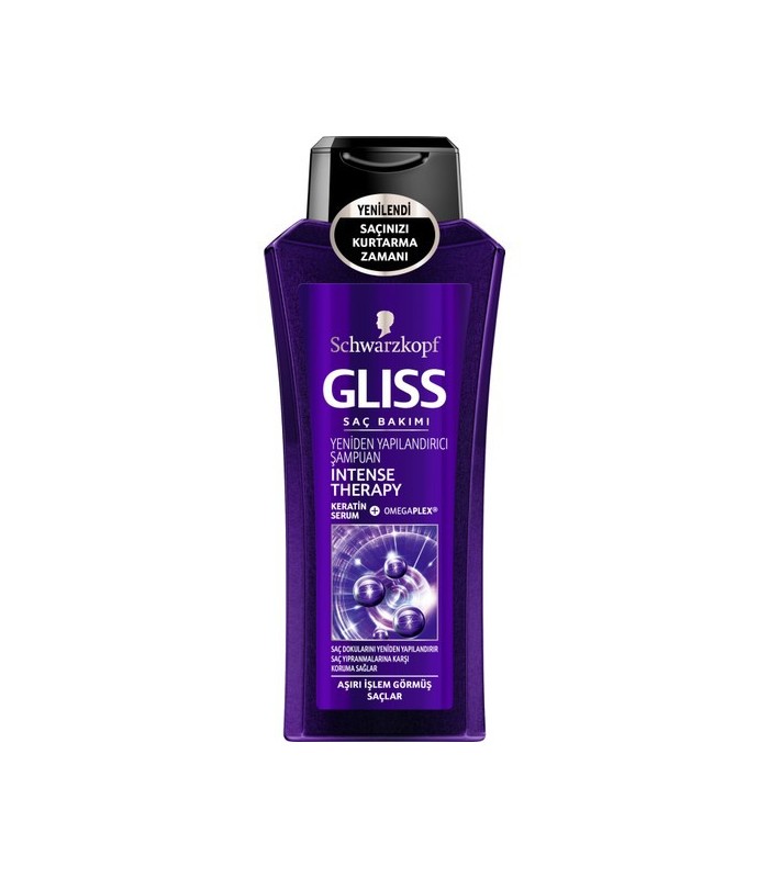 Gliss شامپو کراتینه ترمیم کننده موهای ضعیف 550 میلی لیتر گلیس