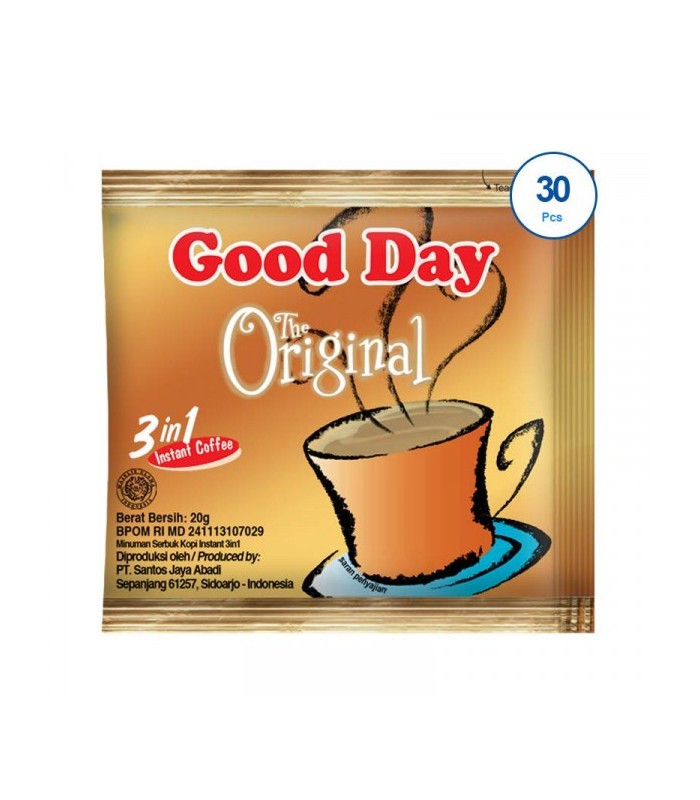 Good day قهوه فوری با طعم اوریجینال 30 عددی گود دی