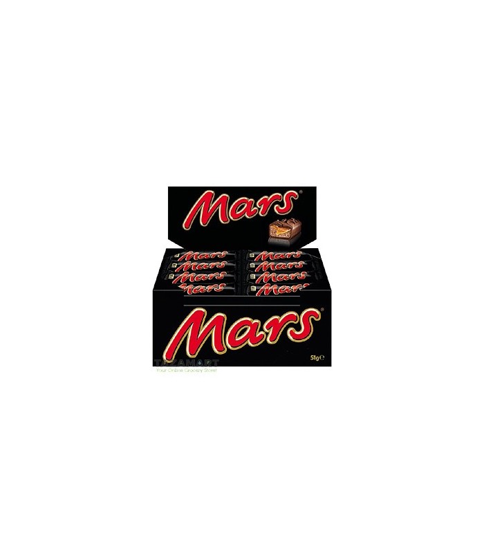 Mars پک 24 عددی شکلات 50 گرمی مارس
