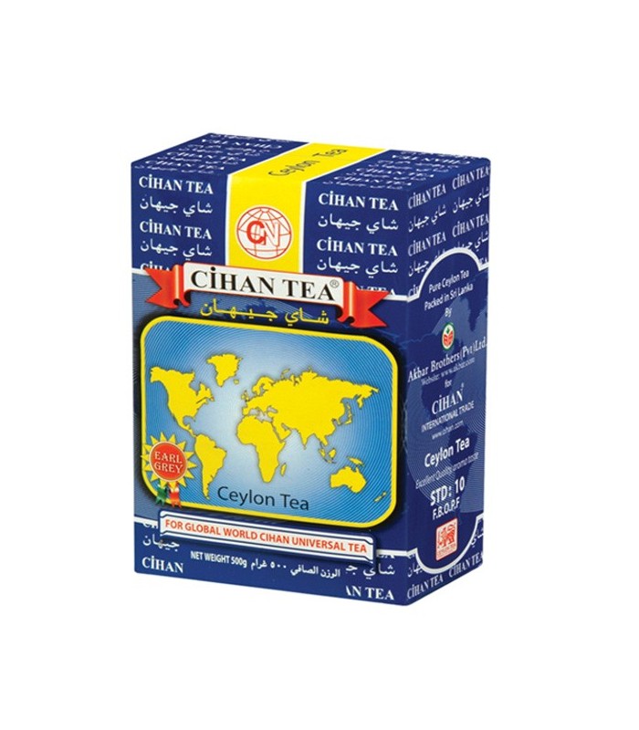 Cihan چای ارل گری 500 گرمی جیهان