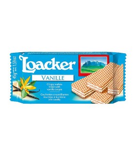 Loaker ویفر کلاسیک وانیلی 45 گرمی لوآکر