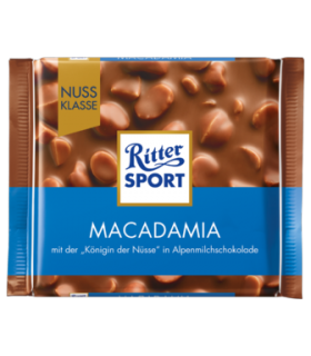 Ritter Sport شکلات ماکادامیا 100 گرمی ریتر اسپرت