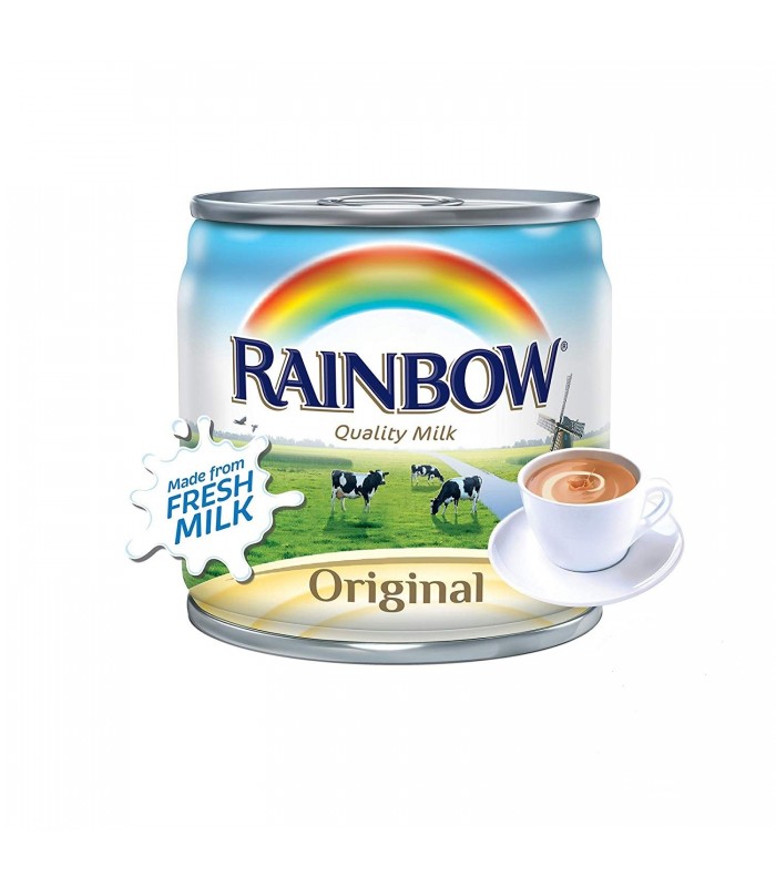 Rainbow شیر تغلیظ شده 170 گرمی رین بو
