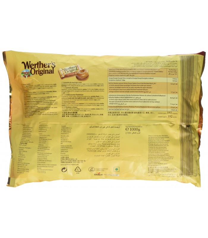 Werther's Original آبنبات 1 کیلویی وردرز اریجینال