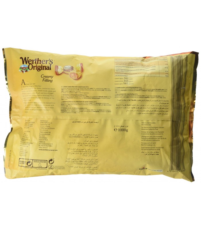 Werther's Original آبنبات مغزدار 1 کیلویی وردرز اریجینال