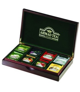 Ahmad tea جعبه چوبی چای 48 عددی احمد تی