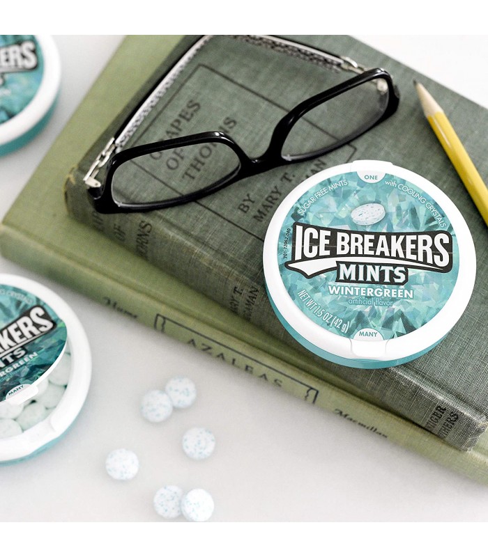 Ice Breakers خوشبوکننده دهان وینتر گرین آیس برکرز