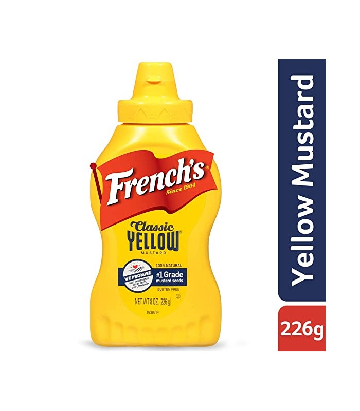 Frenchs سس خردل کلاسیک زرد 226 گرمی فرنچز