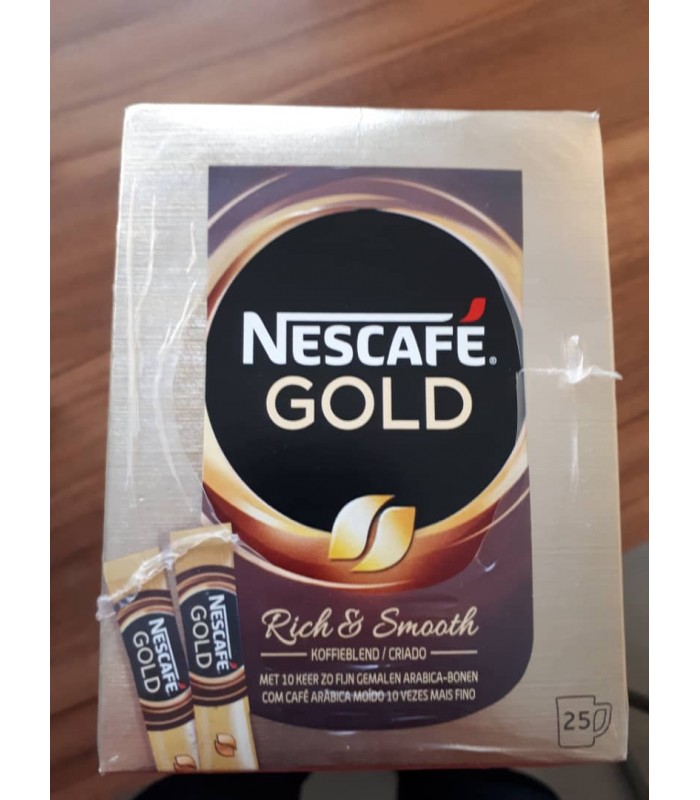 Nescafe قهوه فوری گلد 25 عددی نسکافه