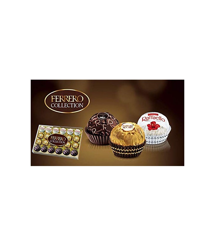 Ferrero Rocher شکلات کادوئی فررو کالکشن 24 عددی فررو روشر