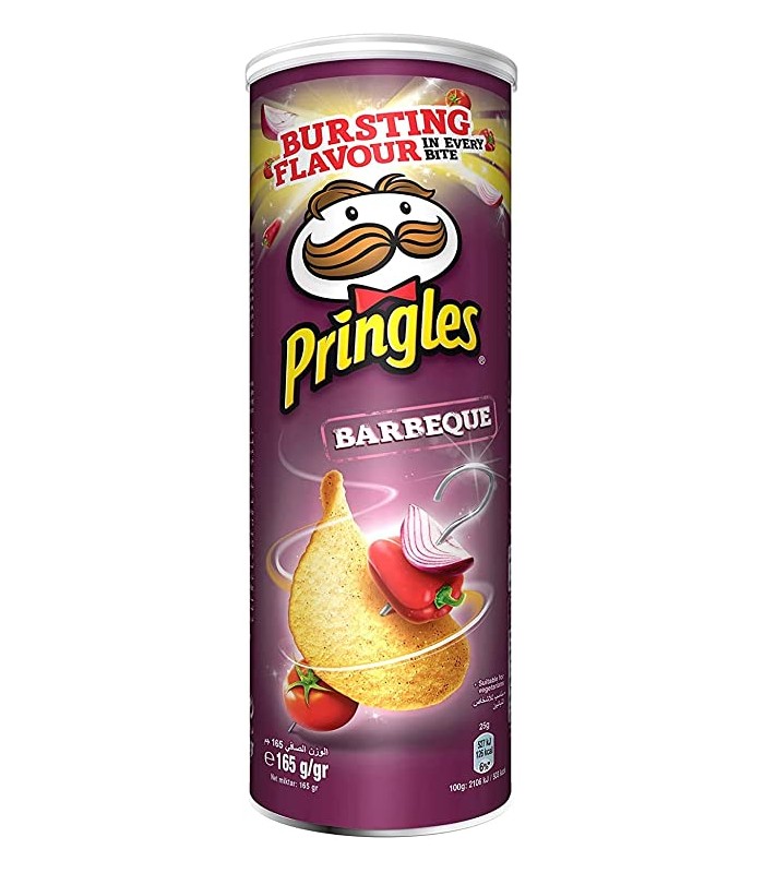 Pringles چیپس باربکیو 165 گرمی پرینگلز