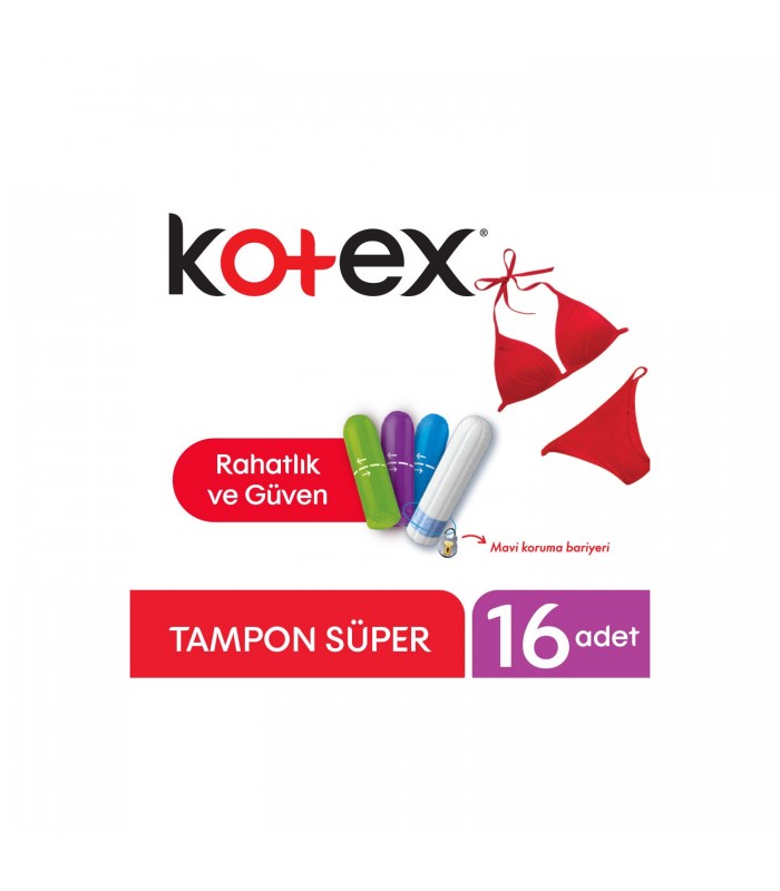 Kotex تامپون 16 عددی کوتکس