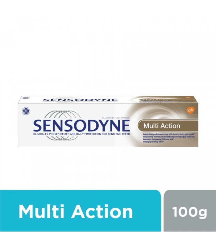 Sensodyne خمیر دندان مولتی اکشن 100 گرم سنسوداین