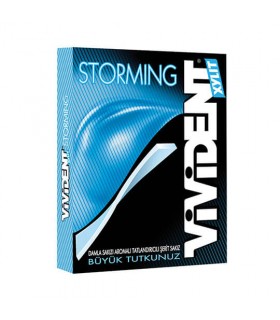 Vivident آدامس استورمینگ نعنایی زایلیتول 33 گرمی ویویدنت