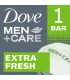 Dove صابون مراقبت مردانه اکسترا فرش 100 گرمی داو