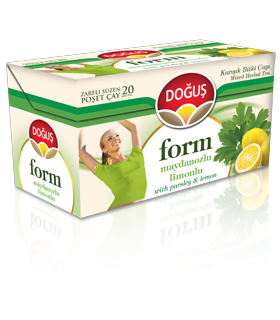 Dogus دمنوش لاغری فرم لیمو و جعفری 20 عددی دوغوش