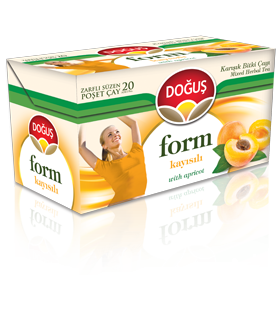 Dogus دمنوش لاغری فرم زردآلو 20 عددی دوغوش