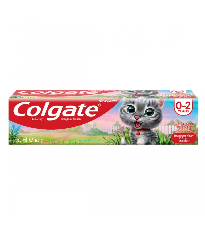 Colgate خمیر دندان کودک ضد پلاک 0 تا 2 سال 50 میل کلگیت