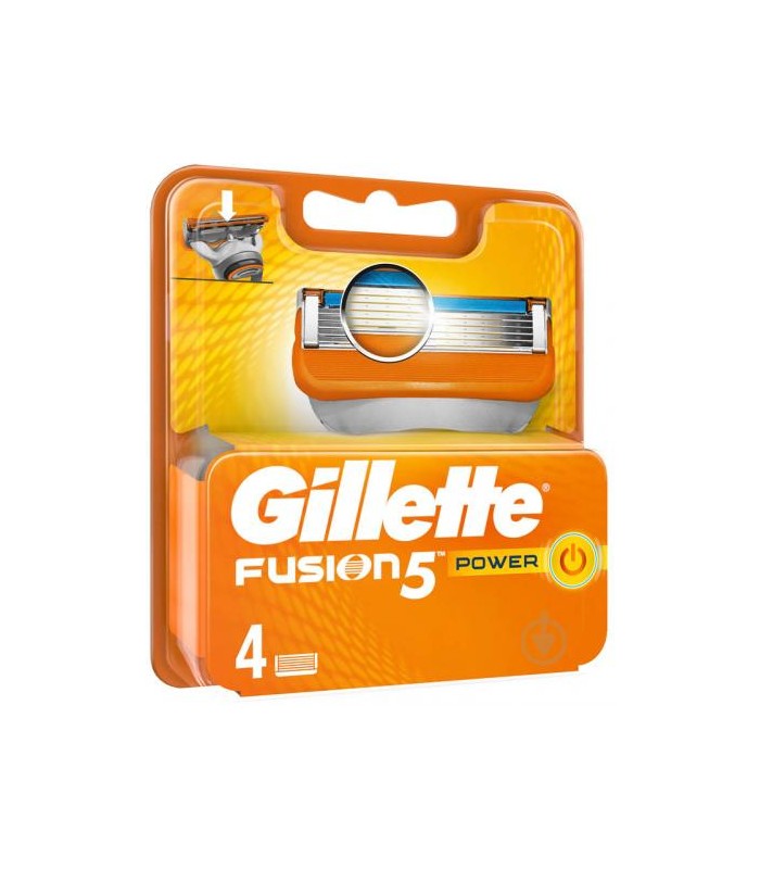 Gillette تیغ یدک خودتراش فیوژن فایو پاور 4 عددی ژیلت