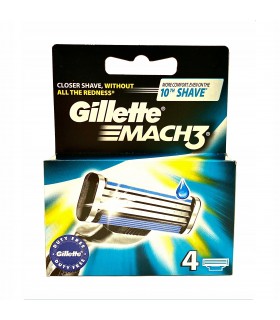 Gillette تیغ یدک خودتراش مچ تری 4 عددی ژیلت