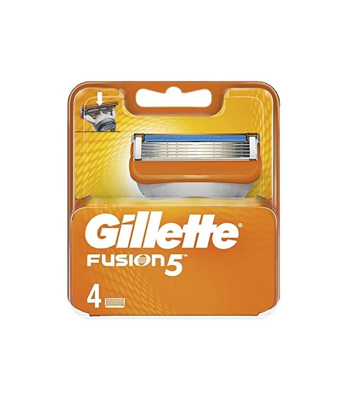 Gillette تیغ یدک خودتراش فیوژن فایو 4 عددی ژیلت
