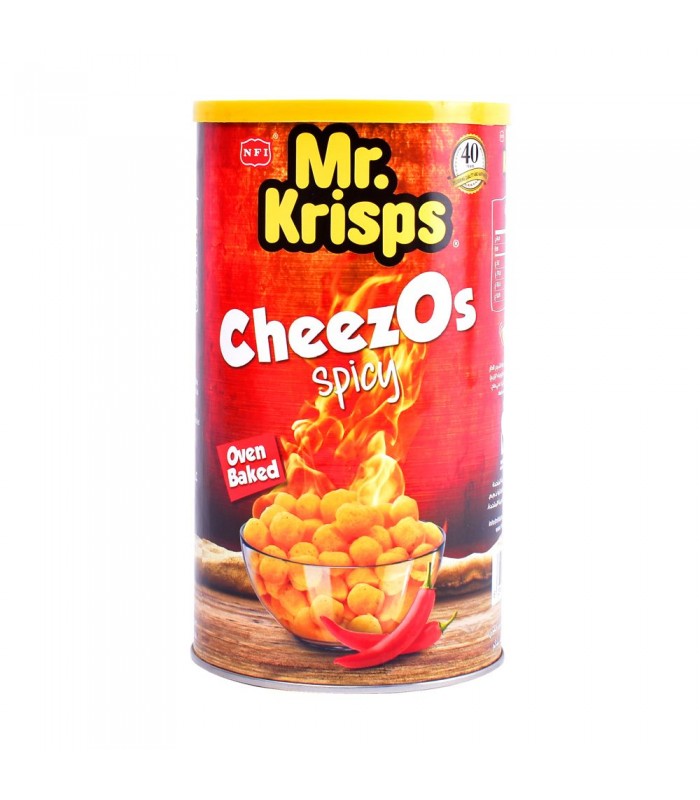 Mr Krisps پفک اسپایسی 80 گرمی مستر کریسپز