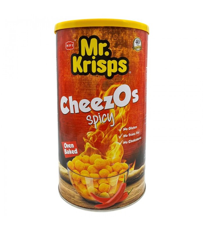 Mr Krisps پفک اسپایسی 80 گرمی مستر کریسپز