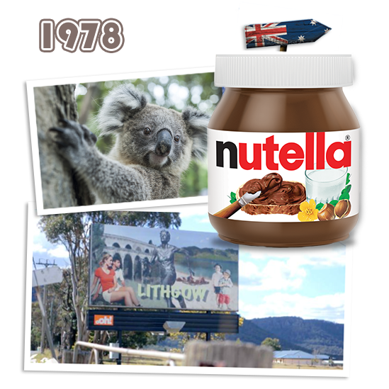 تاریخچه شکلات نوتلا